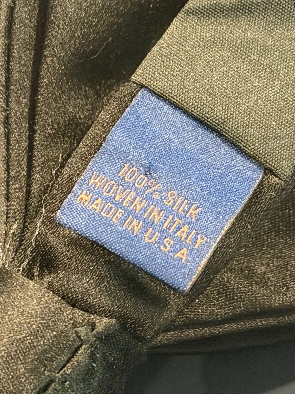 Nordstrom Customer Return . . .  David Donahue Satin Pre-Tied Bow Tie  |  Black